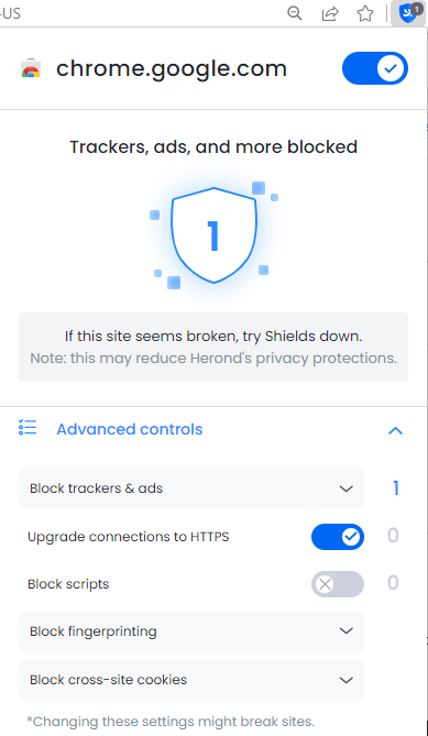 Herond Shield toggle