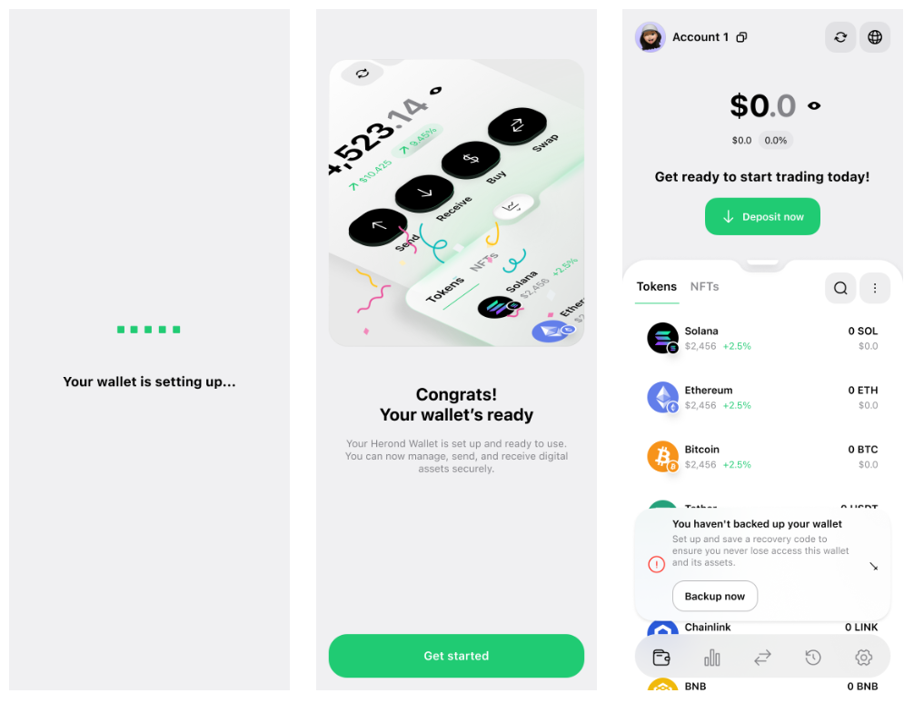 Wallet Setup Complete